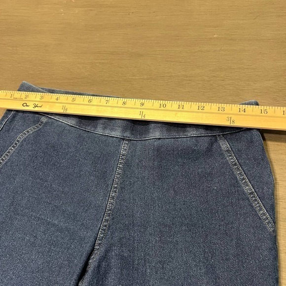 Nordstorm Womens Blue Denim Pull on Elastic‎ Waist Jeggings Size Small - Picture 6 of 11